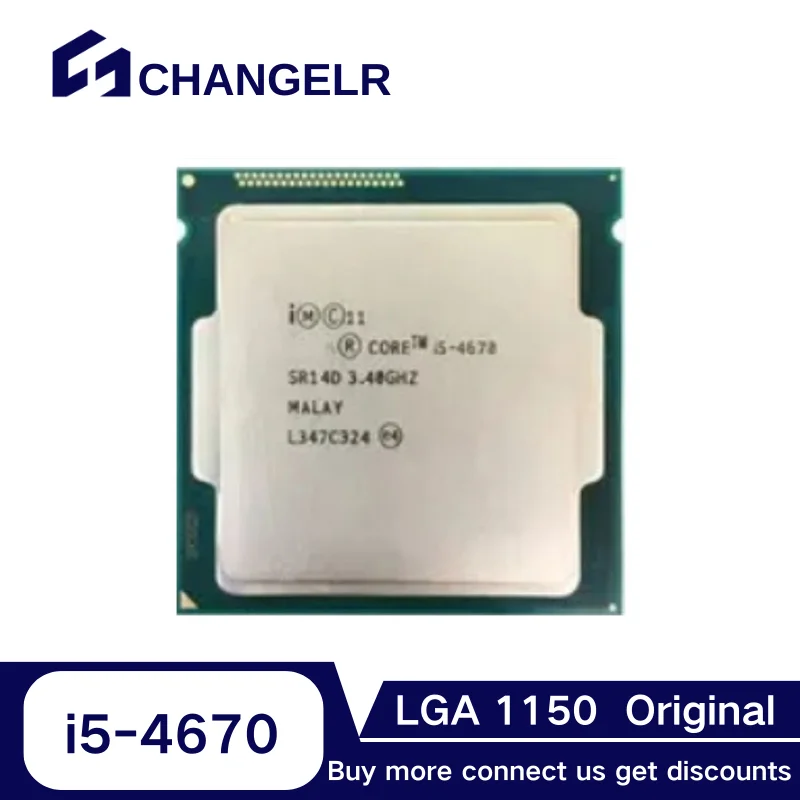 

Processor Core i5-4670 SR14D 4Cores 4Threads FCLGA1150 i5 cpu 22nm 3.8GHz 6Mb L3 LGA1150