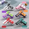 Hot Mini Desert Eagle Mechanical Continuous Firing Water Gun Small Pistol Summer Outdoor Beach Poor Toy Shoot Water Gun for Kids 6