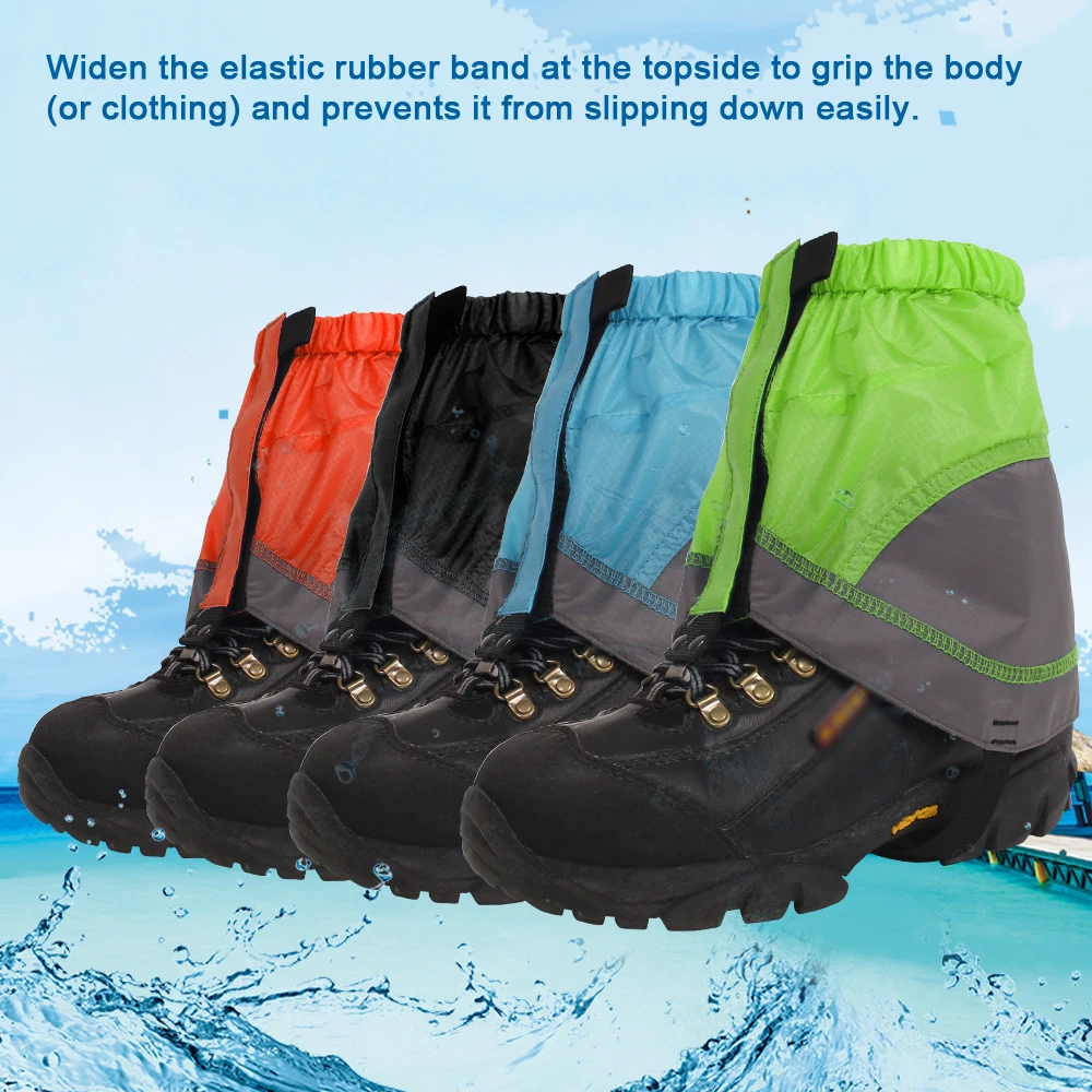Outdoor Gaiters Sleeve Leg Protector Climbing Ankle Sleeve Snowfield Desert Walking Waterproof AntiDirt Gaiters