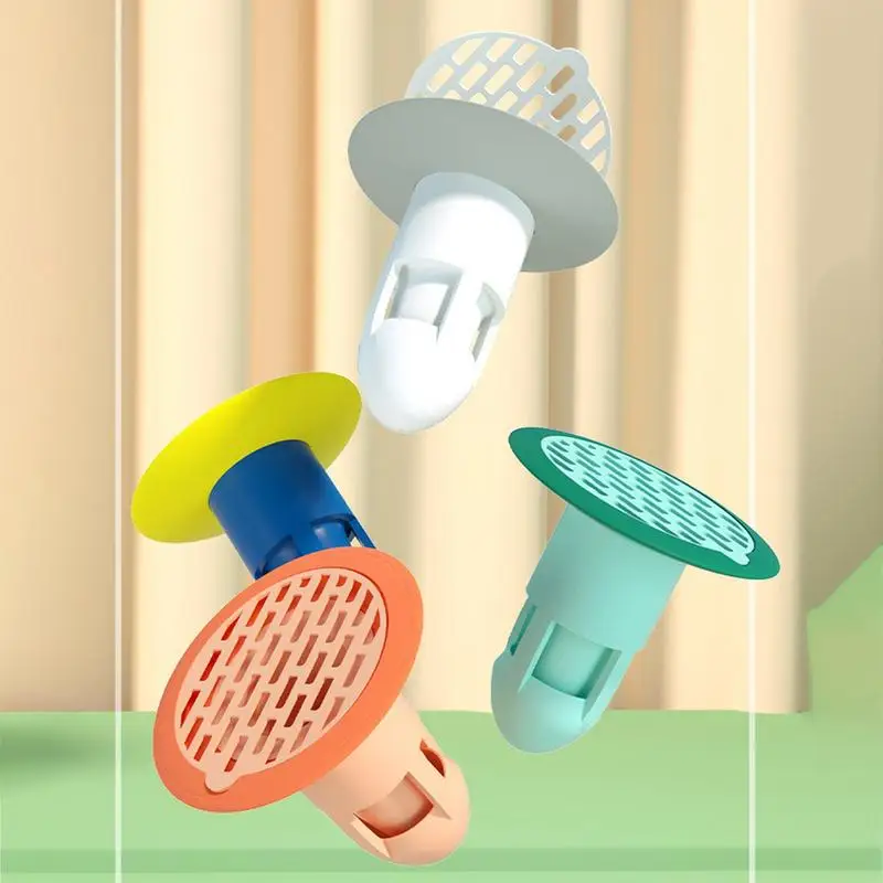 

Shower Floor Drain Strainer Cover Plug Trap Silicone Anti Odor Round Bathroom Drain Hair Catcher For Bathtub Shower Kitchen