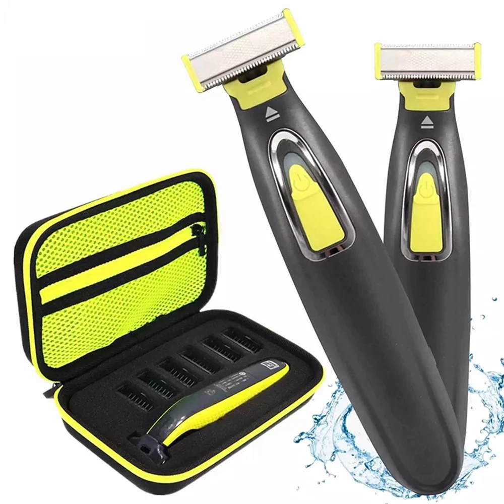 MLG Washable Rechargeable Electric Shaver Beard Razor Body Trimmer Hair Face Care Cleaning Men Shaving Machine 2