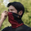 WEST BIKING Half Face Mask Ice Silk Breathable Cycling Mask Summer Sunscreen Cycling Cap Running Fishing Bicycle Headgear 1