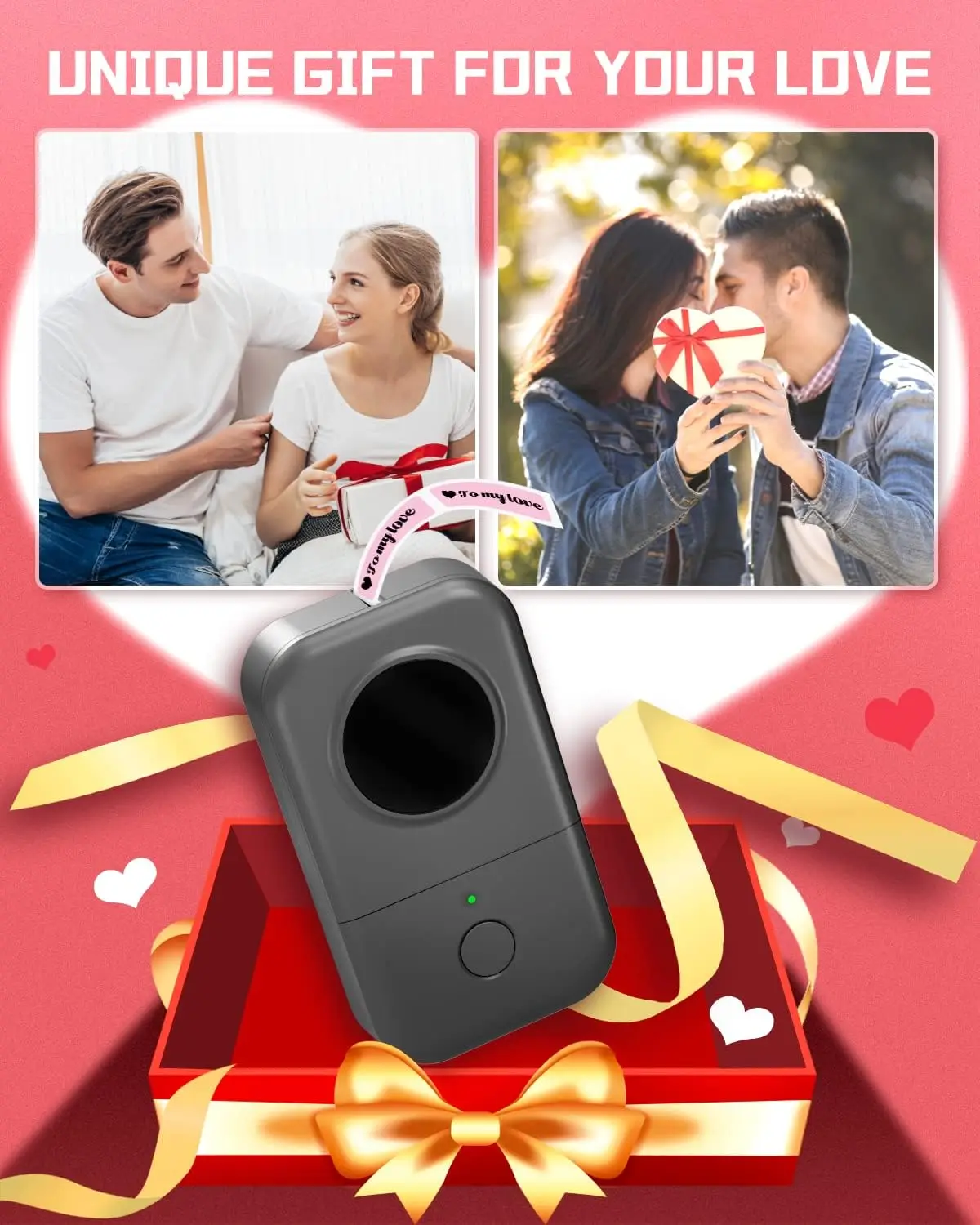 Phomemo Portátil Bluetooth Mini Impressora de Etiquetas Label Maker Máquina Fabricante de Etiquetas Labeler para Escritório Casa Escola Android Ios D30 - Imagem 4