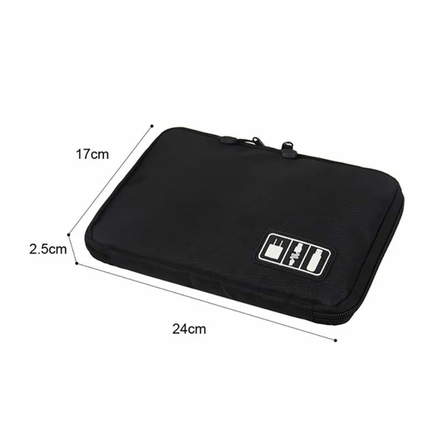 Gadget Organizer USB Cable Storage Bag Travel Digital Electronic Accessories Pouch Case USB Charger Power Bank Holder Kit Bag 6