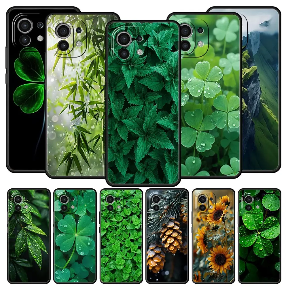 Lucky Grass Soft TPU Phone Case - Elegant Design