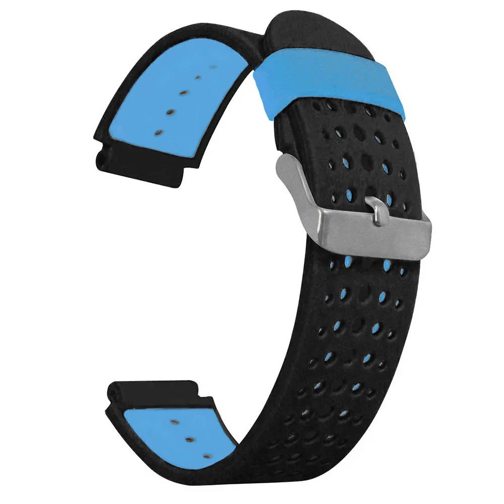 Silicone Breathable Smartwatch Strap - Enhanced Comfort and Style