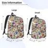 Its Time To Light The Lights Muppets Kermit Cartoon Backpack Middle High College School Student Book Bags Teens Daypack Gift 6