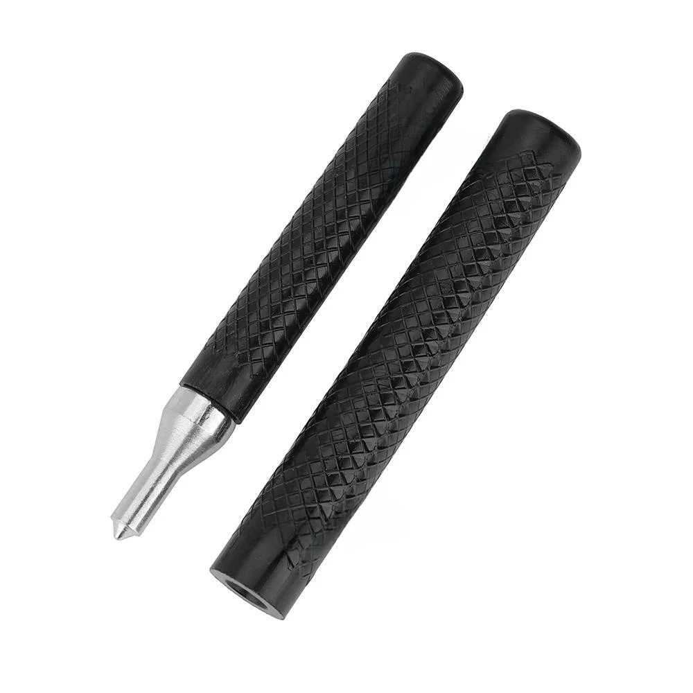 4버튼 금속 청바지 리벳 수동 설치 도구, DIY 바느질용 핸드 펀칭 및 설치 도구 세트