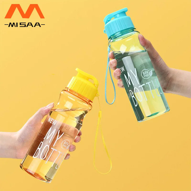 650ml Water Bottle For Kids School Outdoor Sport Leak Proof Seal