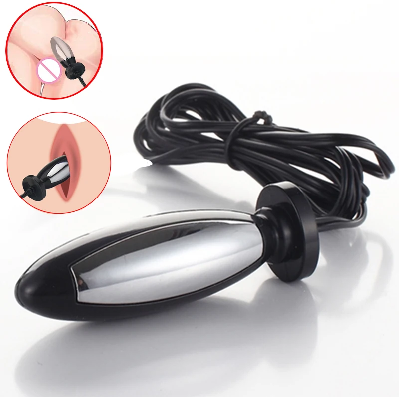 Taser Electro Shock Sex Accessorry Electric Masturbation Products For Women Men
