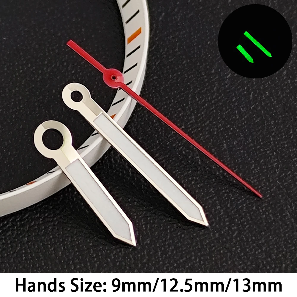 Green Luminous Watch Hands for Mechanical Movements - Replaceable Accessories