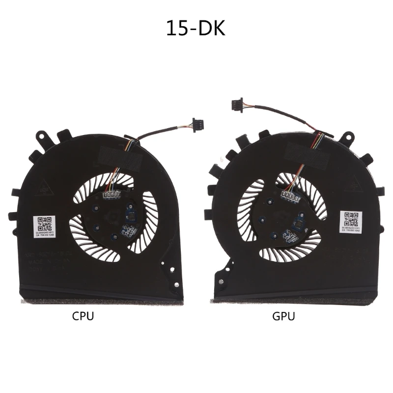 

Радиатор для ноутбука OEM для HP Pavilion 15-DK TPN-C141 L57170 L56900 CPU GPU Вентилятор охлаждения 5V 4-контактный кулер для