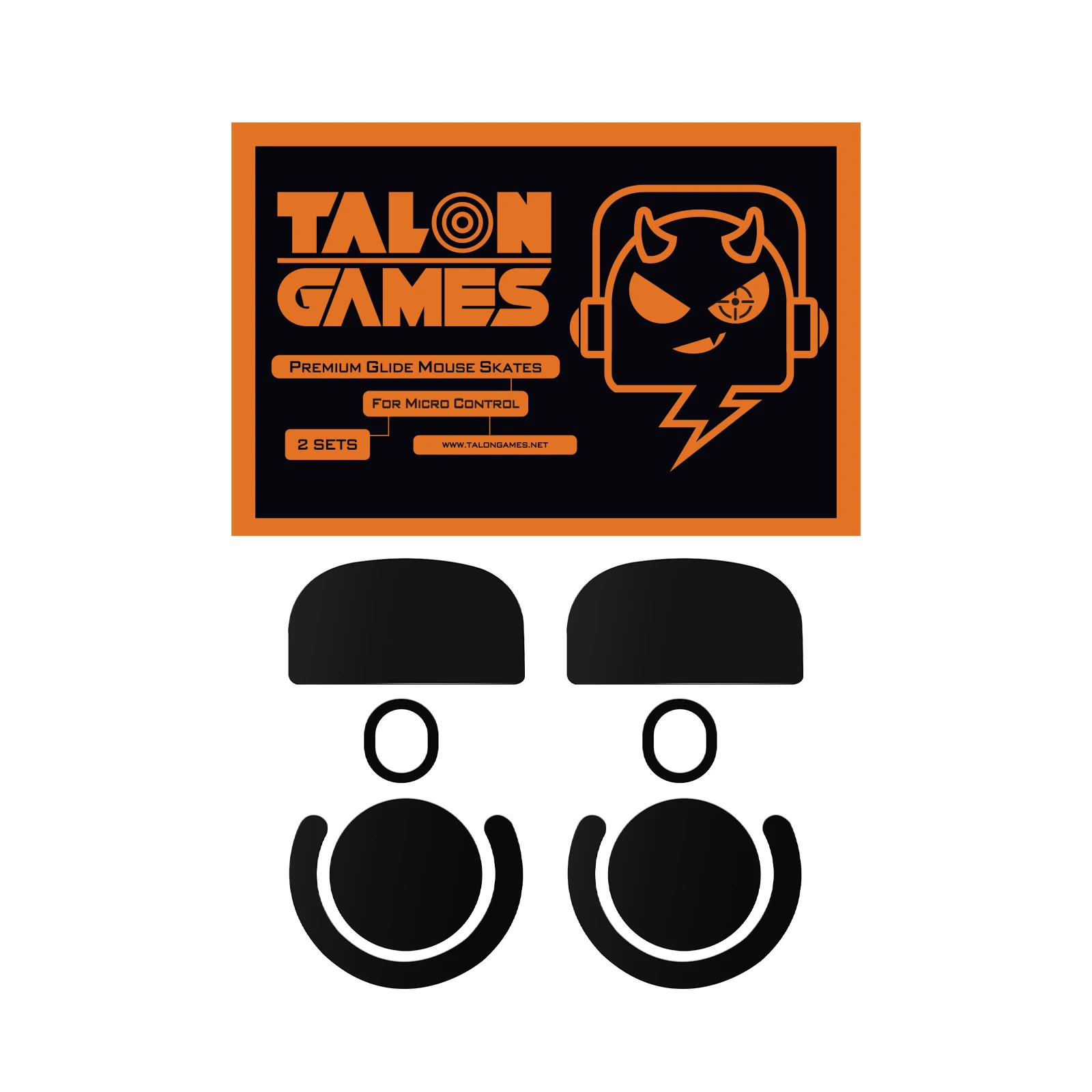 Talongames Mouse Feet Pattini Per Logitech G Pro X Superlight Wireless Control Type Sostituzione Glide Feet Pads Mouse Sticker