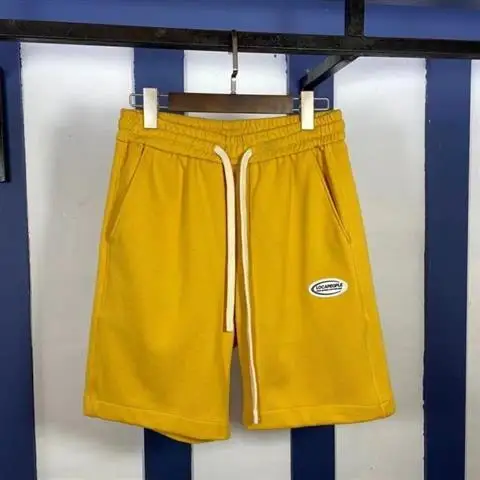 thumbnail image 1 of Pantalones cortos de gimnasio para hombre, pantalones cortos para correr, pantalones cortos para hombre, pantalones deportivos para entrenamiento, baloncesto, playa, joggers, ropa de calle de lujo, es, 1 of 5