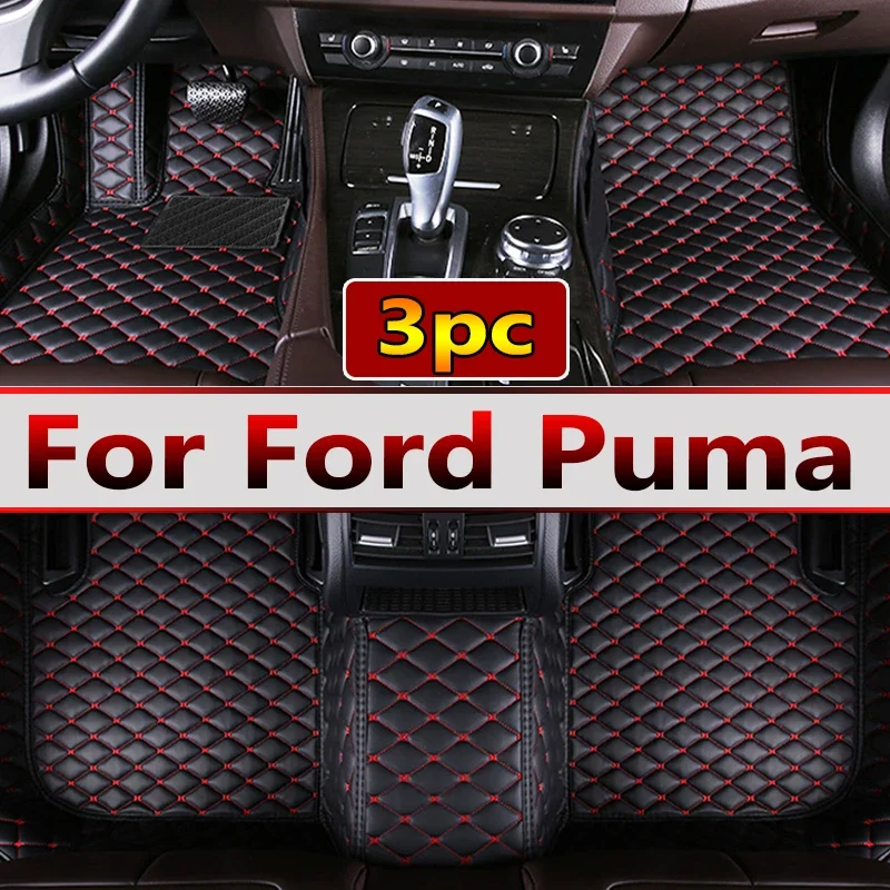 Tappetini Auto Per Ford Puma 2020 ~ 2022 Cuscinetti Anti-Sporco Tappetino Impermeabile Accessori Para Auto Riduce Attrito Accessori Auto