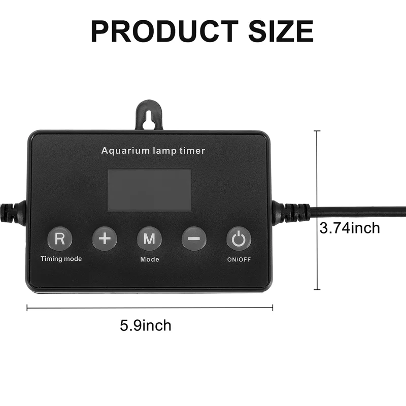

Smart LED Aquarium Light Timer Controller Dimmer Fish Tank Light Controller and Dimmer