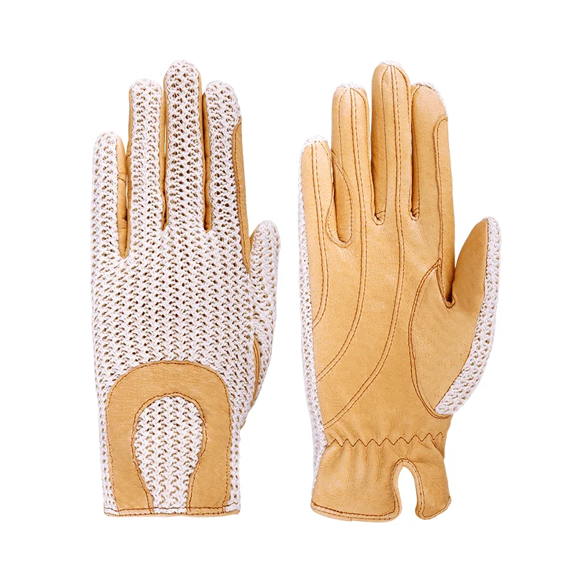 cavassion Line back equestrian Gloves Rider equipment horse riding gloves Breathable wear resistant gloves8104121