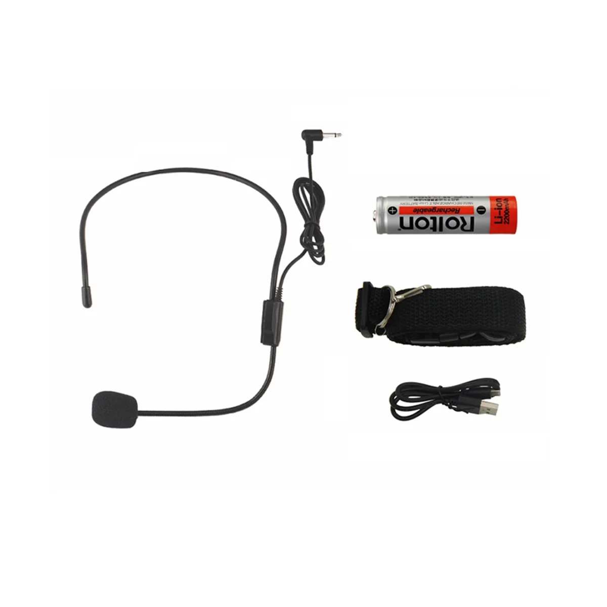 

Bluetooth-динамик Rolton K500, микрофон, усилитель голоса, внешний динамик для обучения, гид, черный