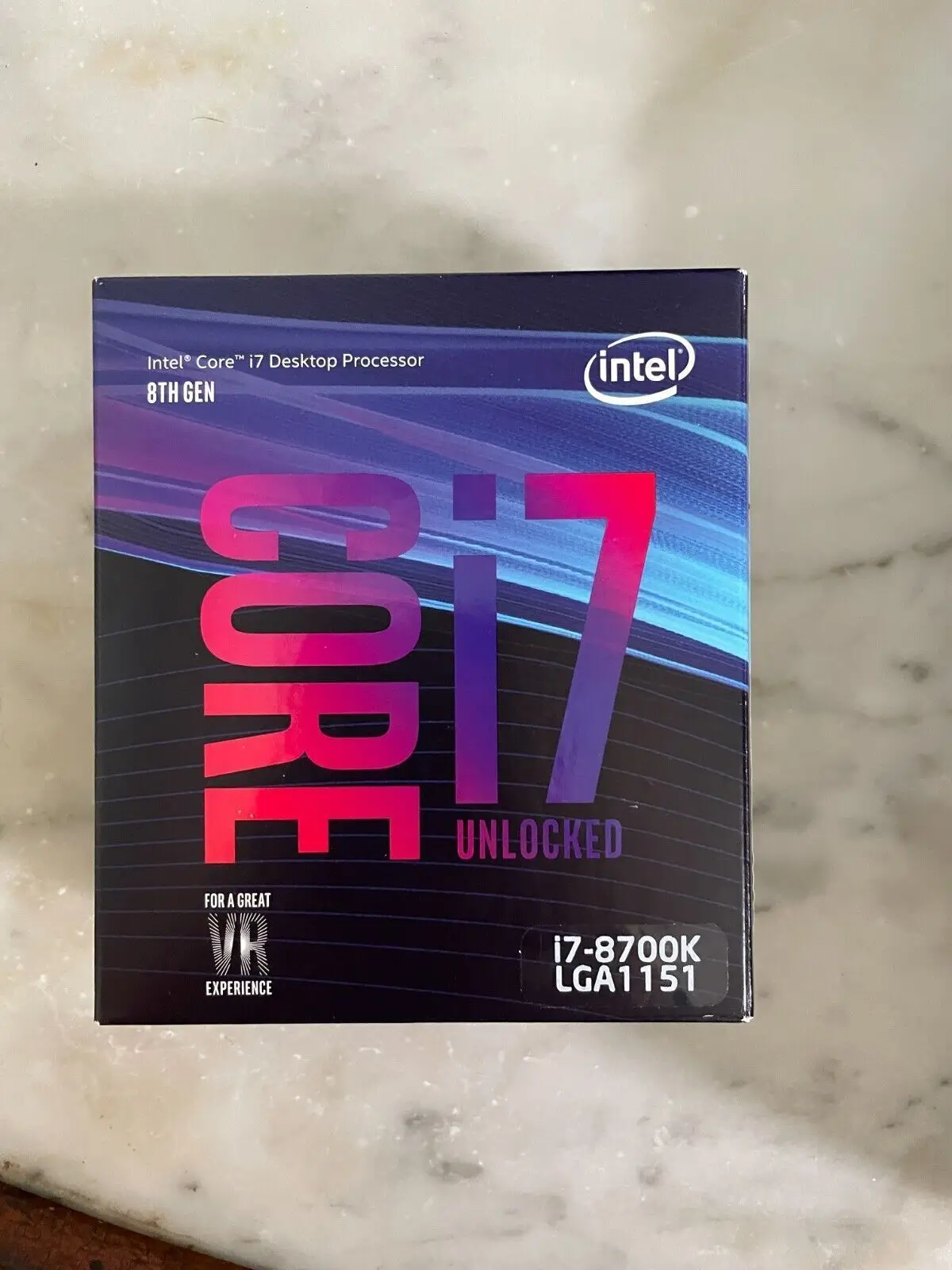 Intel Core i7 8700k 4.70 ghz Hexa-core (bx80684i78700k