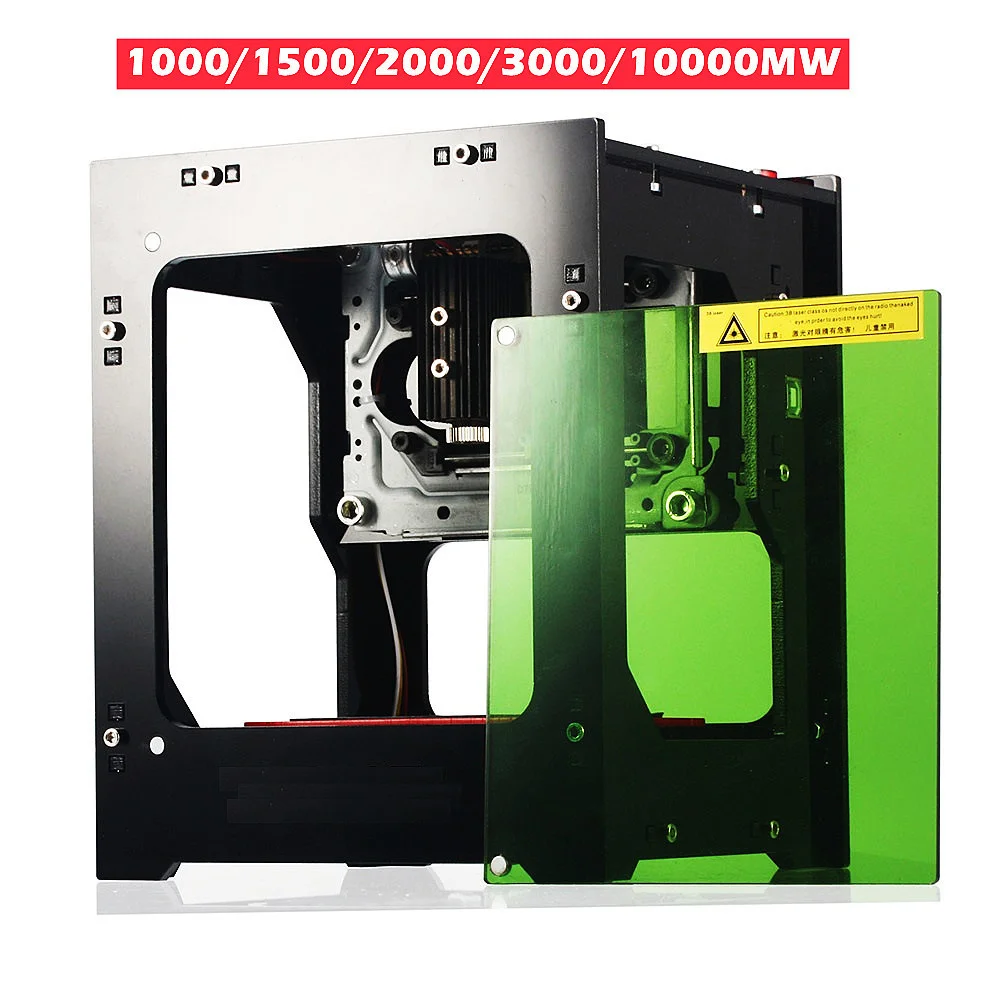 

DK-8-KZ 1000/1500/2000/3000mw Professional DIY Desktop Mini CNC Laser Engraver Cutter Engraving Wood Cutting Machine Router