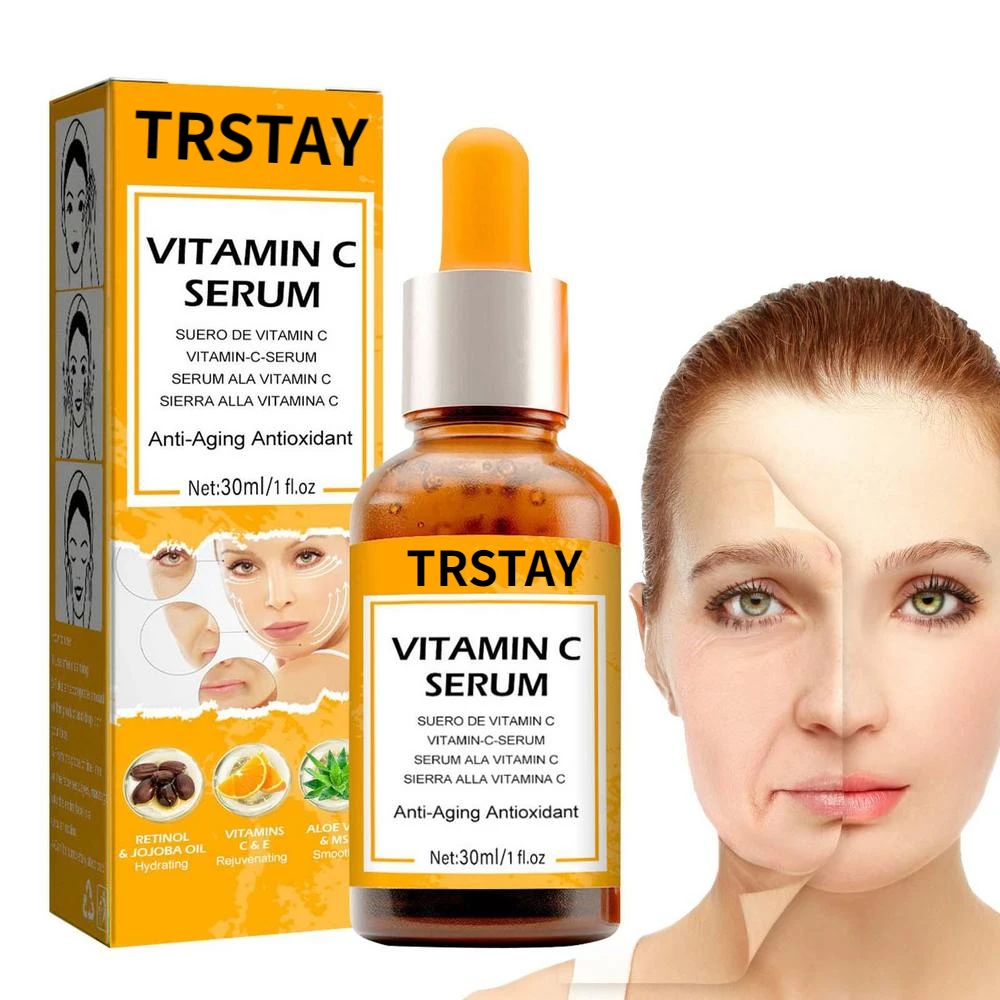 

Vitamin C Essence Brightening Essential Oil For Face Rejuvenating Skin Eye Care Oil Nourish Brighten Skin Care