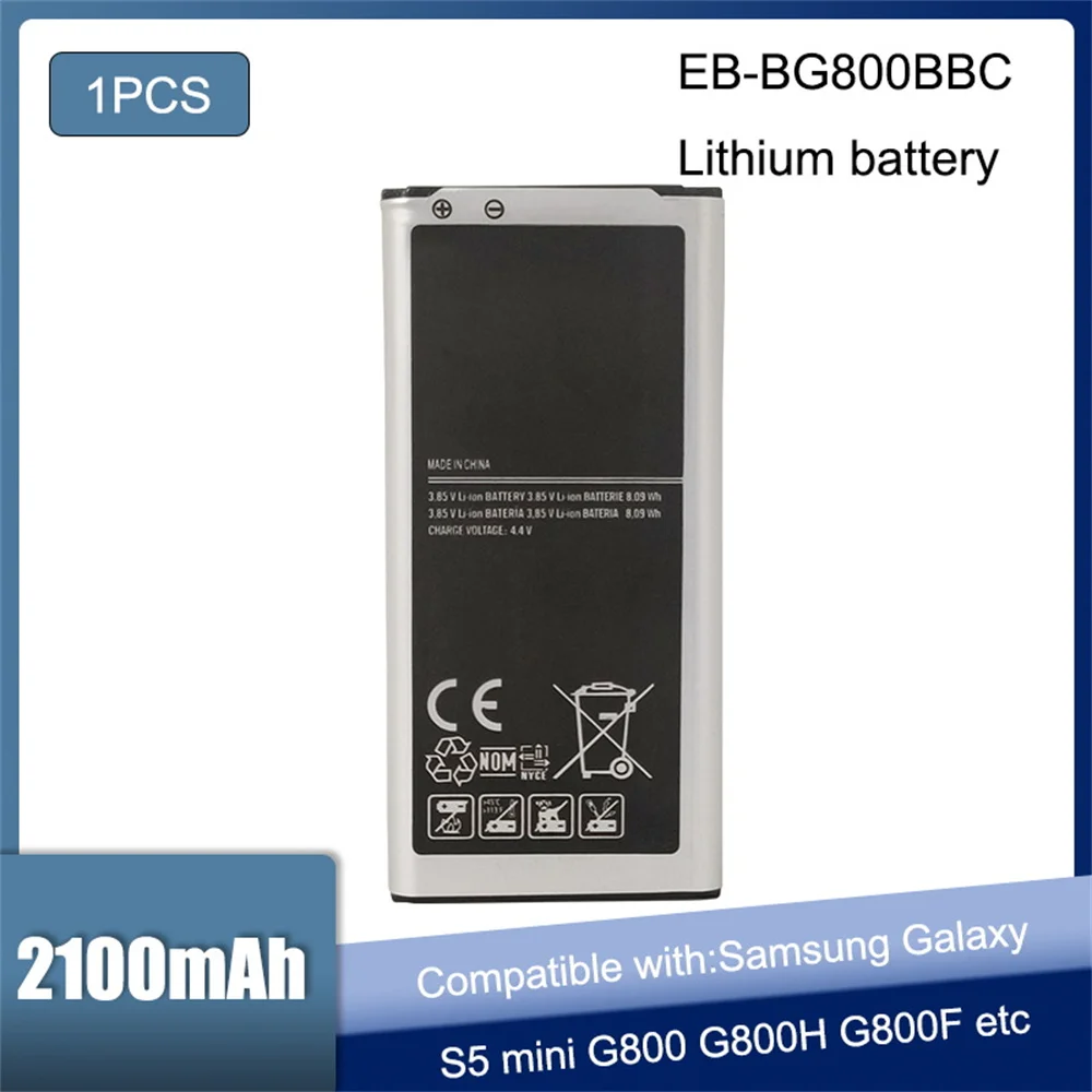 Batteria Del Telefono Originale Eb-Bg900Bbc Eb-Bg900Bbe Eb-Bg900Bbu Per Samsung Galaxy S5 9006V 9008W 9006W G900S G900F G9008V 2800Mah