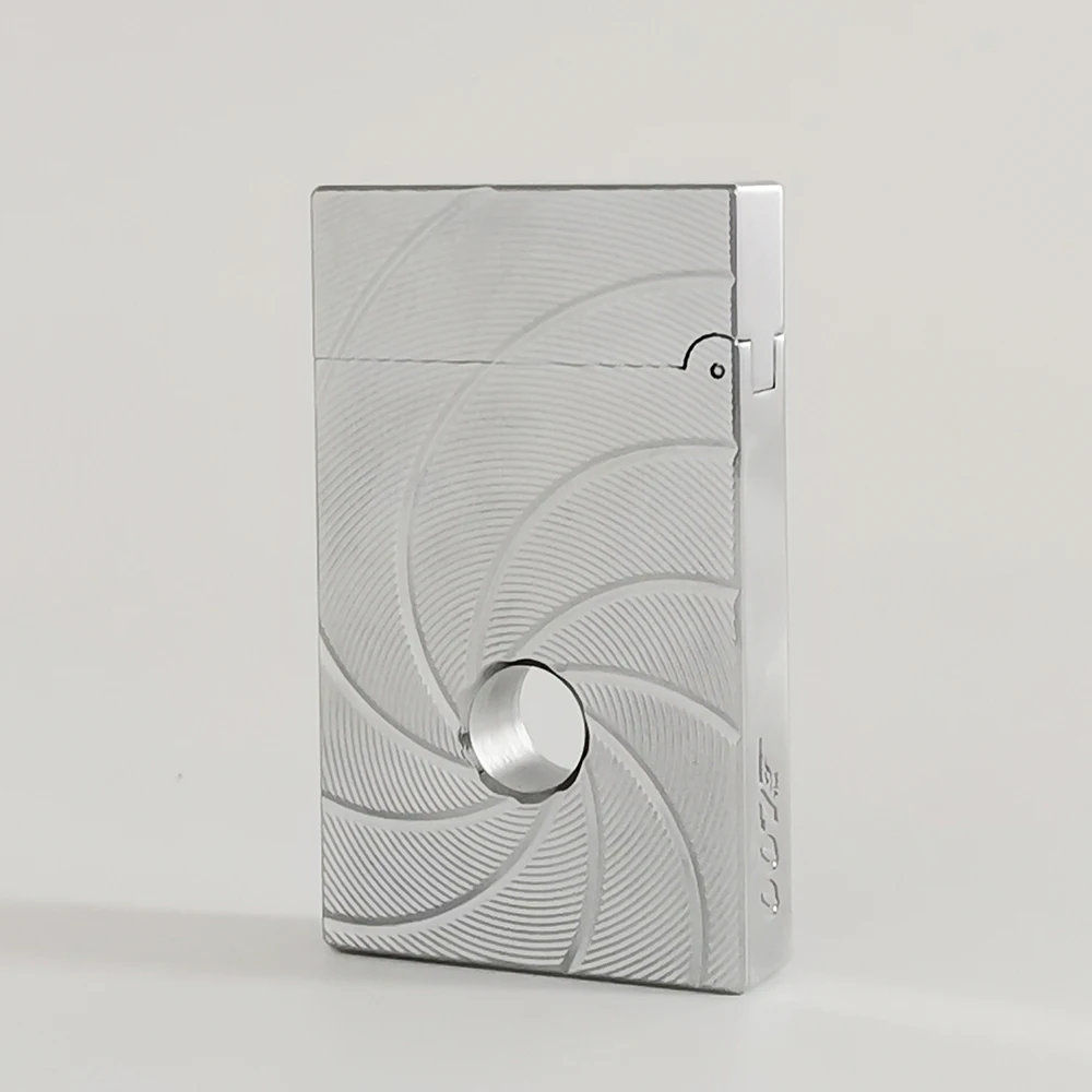 Original Metal Lighters 007 L2 D Ping Sound Gas Butane Refillable Hot-Selling Smoking Gadgets For Boyfriend's Gift 4