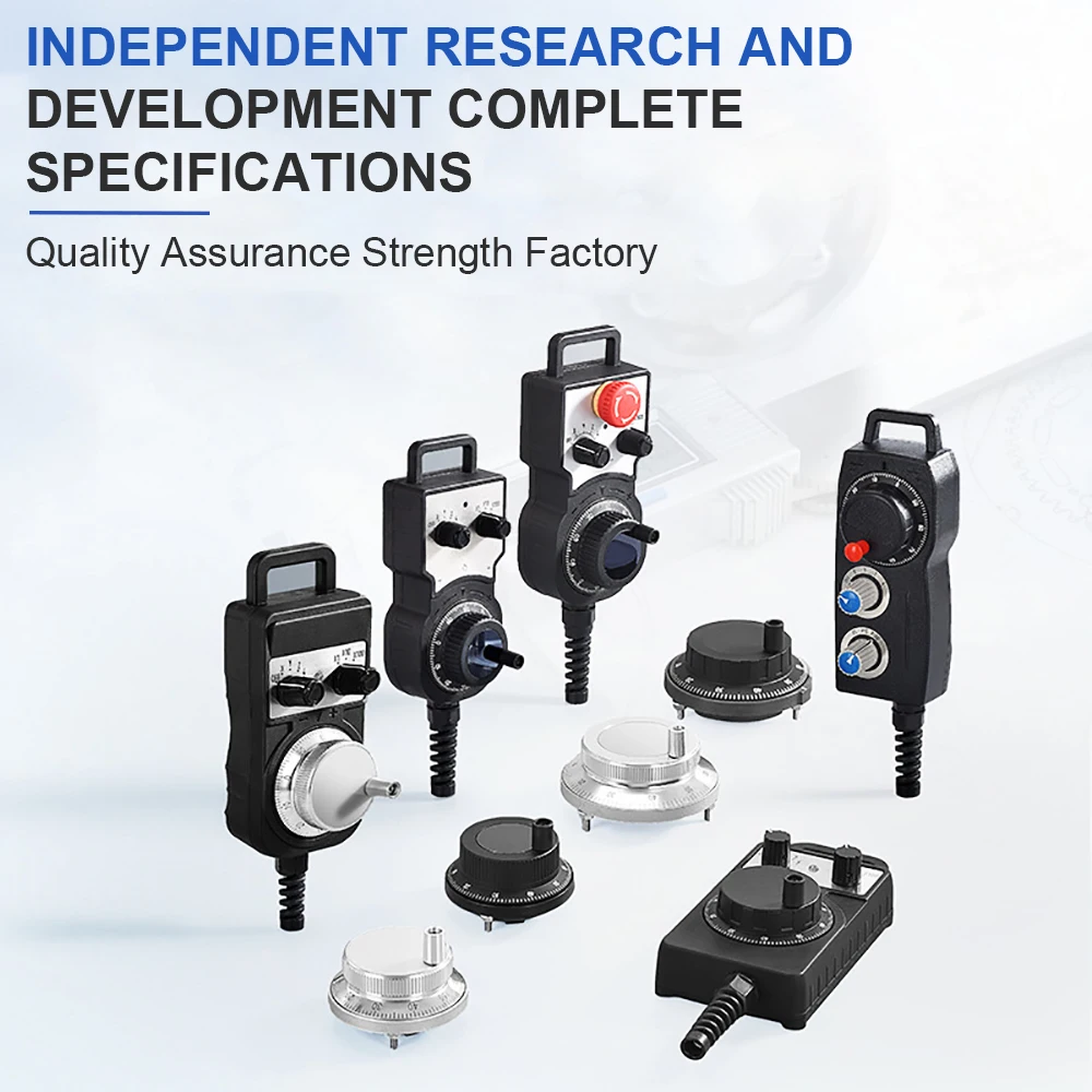 100PPR Handrad Für CNC-Maschinen - Manueller Impulsgeber Mit 6 Anschlüssen