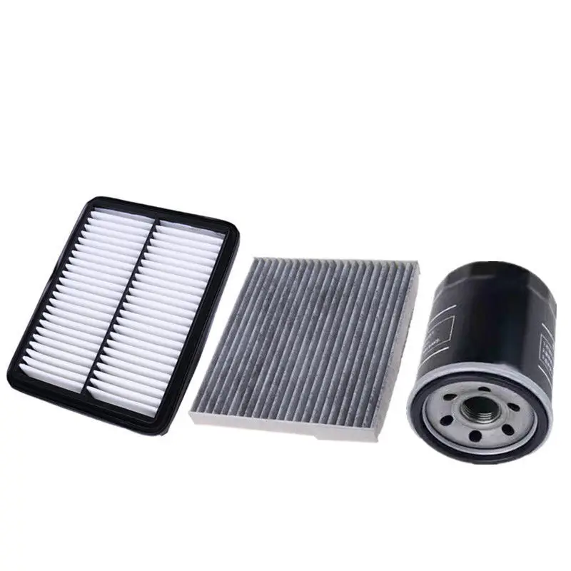 

Car Filter Set OEM No.F01-1109111 F01-8107048 for Chery Jetour X70 X70S Air Filter Fuel Filter Oil Filter A/C Cabin Filter Set