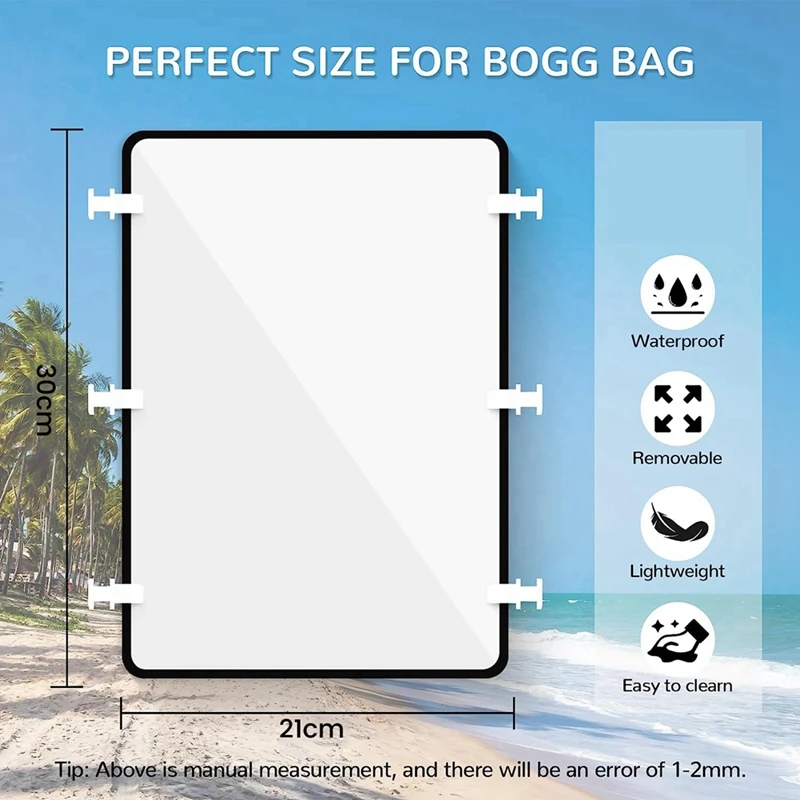 Divide Shelf With Acrylic Beach Bag Partition Shelf For Bogg Bag