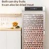 Digital Control 304 Stainless Steel 20 Trays Food And Vegetables Dehydrator Machine Coconut Mango Dryer 2