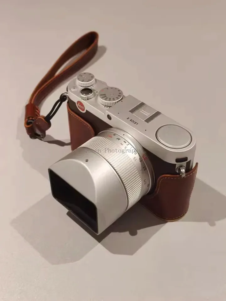 カメラレンズフードキャップカバーシールド、ライカXタイプ113に