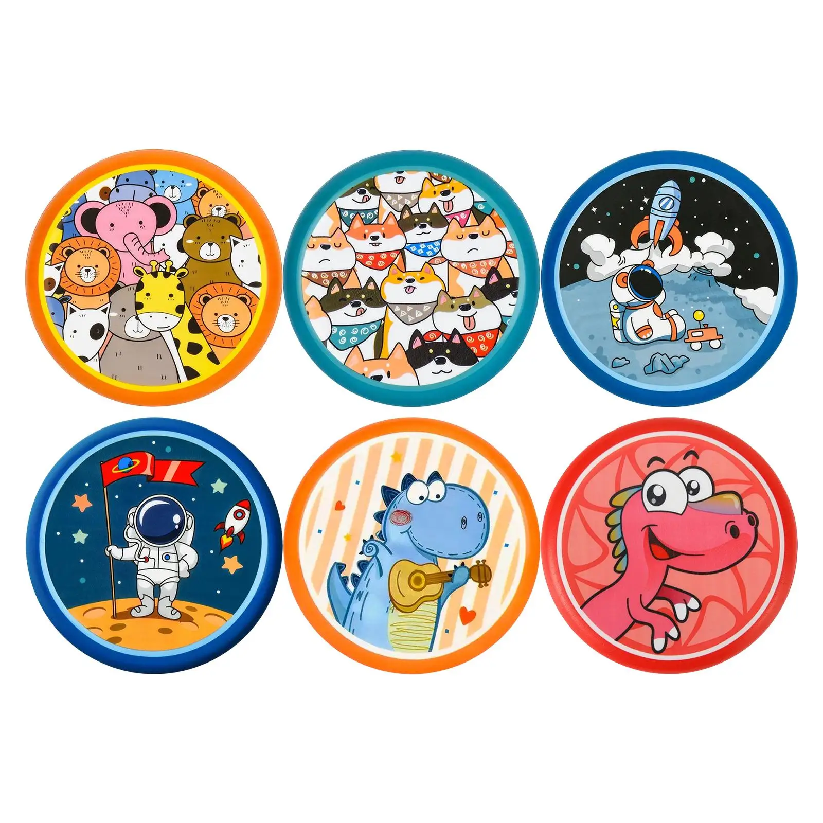 Flyer Toy Saucer Outdoor Activity Game Hand Throwing Outside Sporing