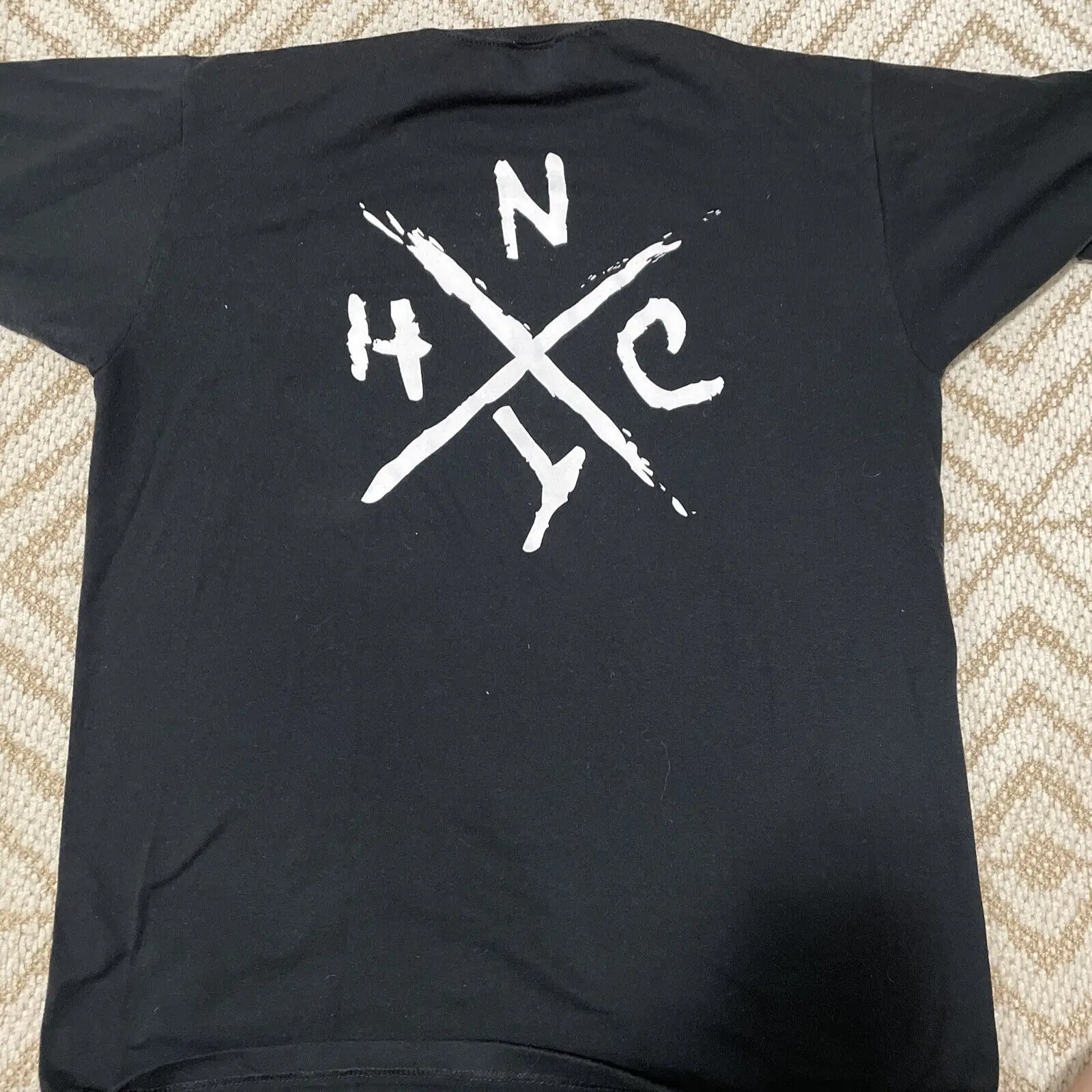 Nyhc New York Hardcore T-Shirt Da Uomo Large Vod Madball Earth Crisis Trascura