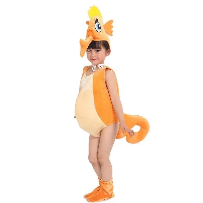 Kids Seahorse Costume 4