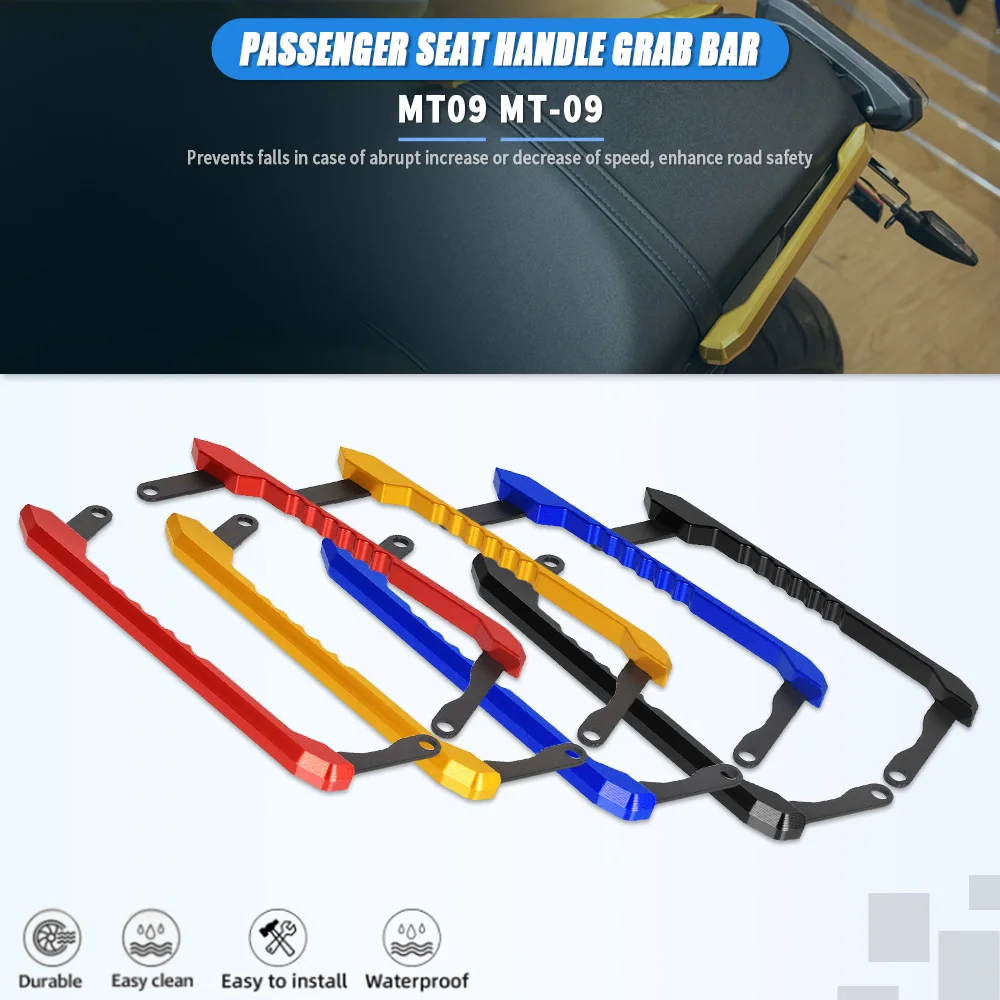 

Motorcycle Rear For YAMAHA MT09 MT 09 MT-09 2014 2015 2016 2017 2018 2019 Seat Pillion Passenger Grab Rail Handle Rear Grab Bars