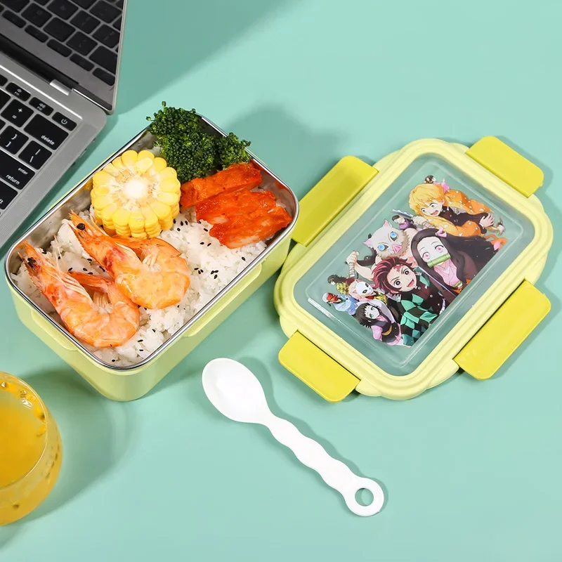 Demon Slayer Tanjirou Thermal Lunch Box for Kids Anime