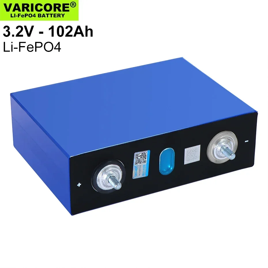 Lifepo4 Battery Lithium Iron Phosphate 16pcs for 12v Campers Golf Cart Off-Road Solar Wind Yacht rechargeable lithium batteries