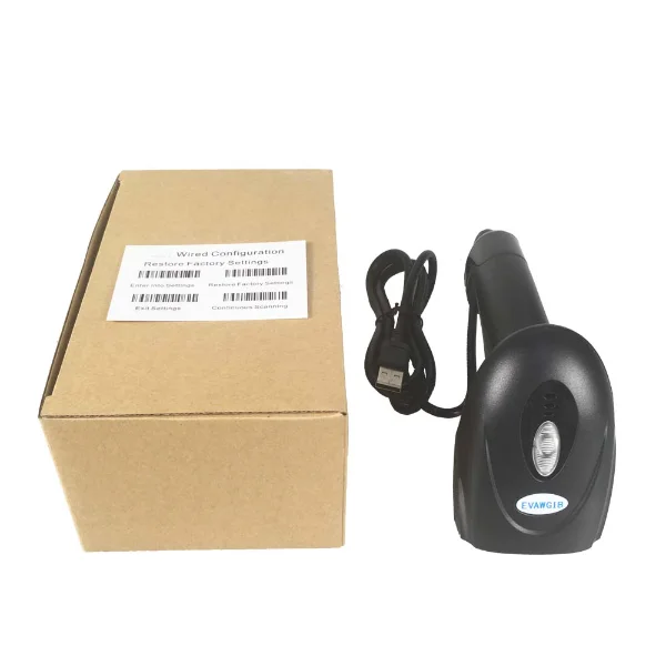 휴대용 바코드 리더용 1D USB 레이저 바코드 스캐너, 스캐닝 도구, 상점, 슈퍼마켓, 도서관, 창고