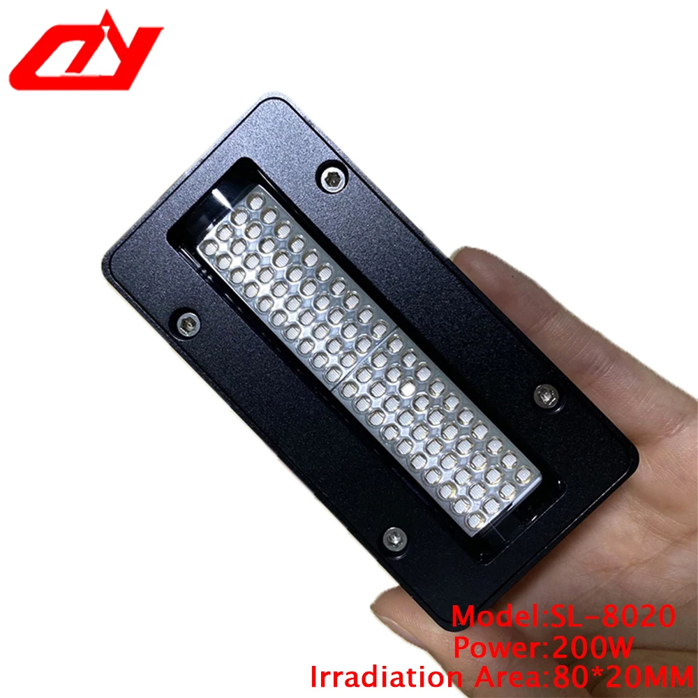 

Двунаправленный УФ планшетный принтер 105 мм с 240 Вт, зона облучения светодиодный UV система водяного охлаждения, полный набор ламп для отверждения