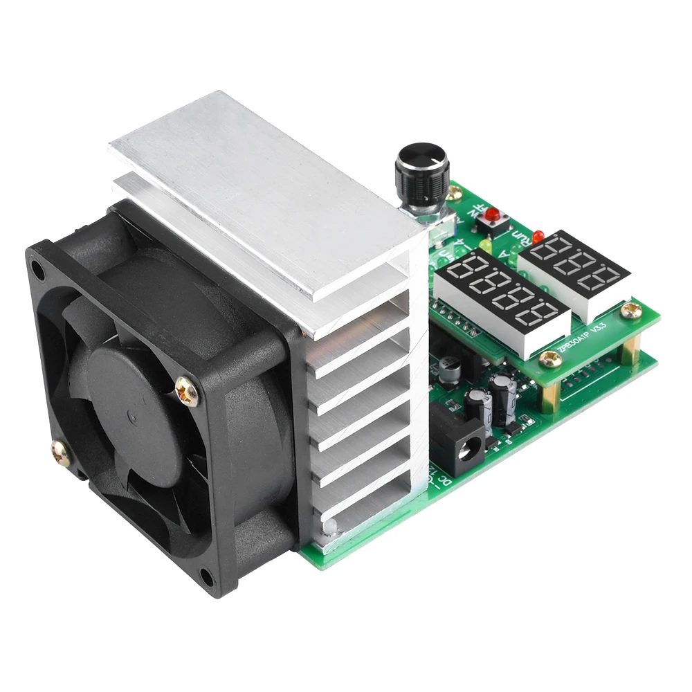 Digital Discharge Capacity Tester Multifunctional Constant Current Electronic Load Discharge Battery Capacity Tester 110W 9.99A 2