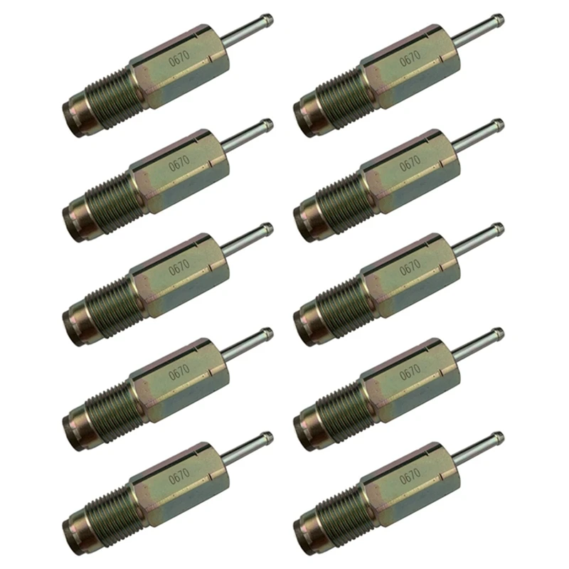 

10X Relief Limiter Pressure Valve Common Rail Injectors For TOYOTA VIGO D4D KUN15 4X2 095420-0670