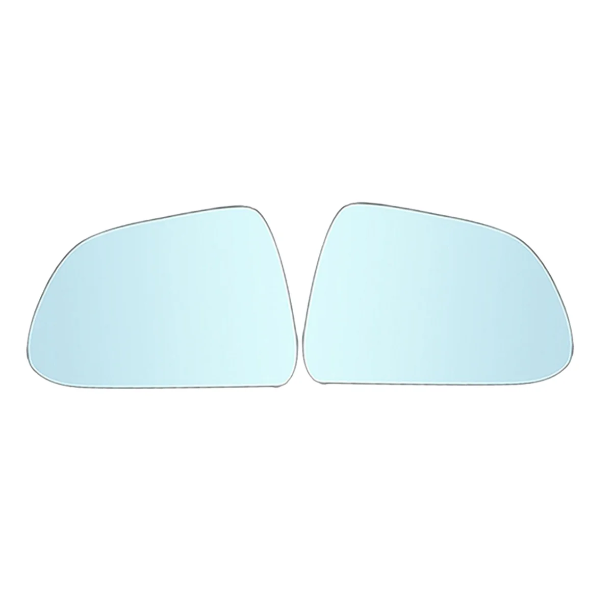 

1 пара, автомобильное синее зеркало заднего вида с подогревом для боковой двери и крыла для Tesla Model 3 2017-2020