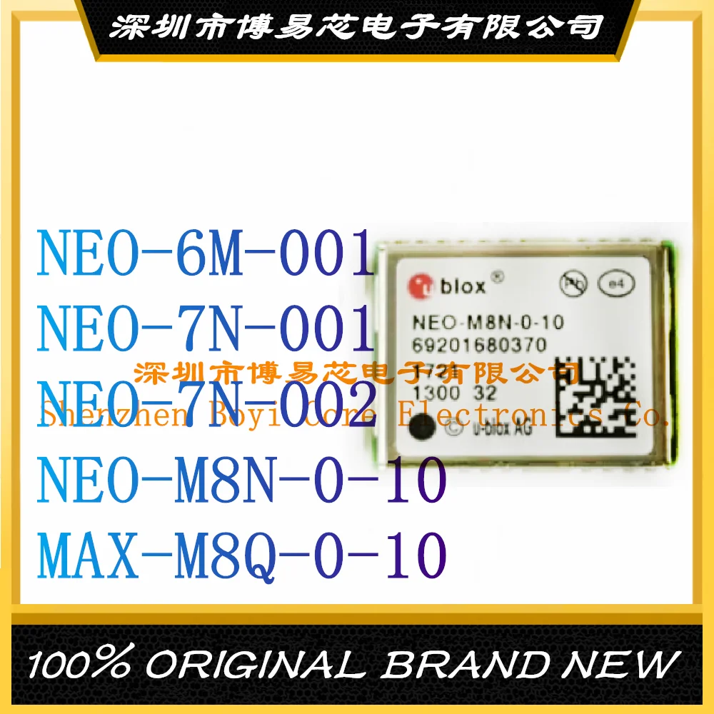 NEO-6M-001 NEO-7N-001 NEO-7N-002 NEO-M8N-0-10 MAX-M8Q-0-10 New GPS Beidou GNSS timing satellite flight control navigation module iridium satellite 9602 transceiver module sbd only