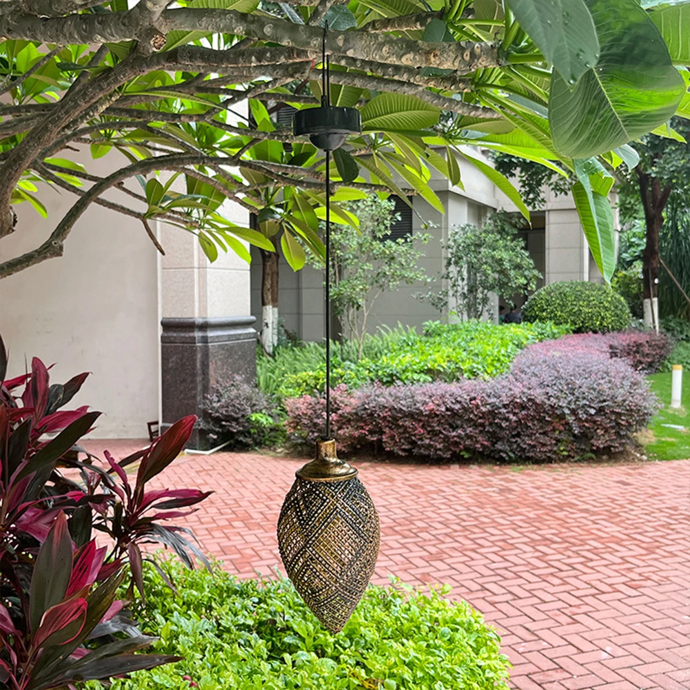Solar Light Light Last Up To 12H IP 65 Waterproof Decorative Hanging Light for Patio, Tree, Garden . 1