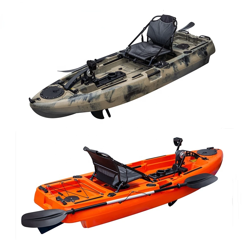 Pedals Propel 1 Person Canoe Sea Kayak For Sale Peddle Fishing