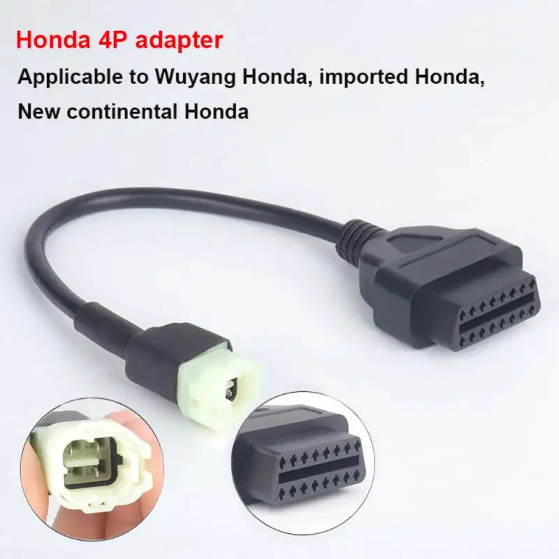 OBD2 разъем для 4-контактного диагностического адаптера кабеля обнаружения
