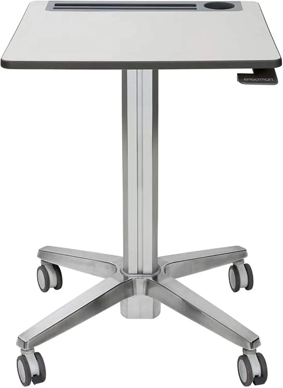 

Ergotron – LearnFit Mobile Standing Desk, Adjustable Height Small Rolling Laptop Computer Sit Stand Desk with Wheels for