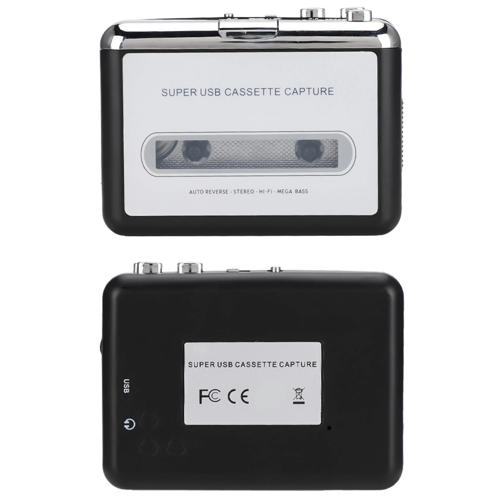 Cassette Capture MP3 Capture Cassette to MP3 USB Tape To Converter Stereo Audio Music Player Player