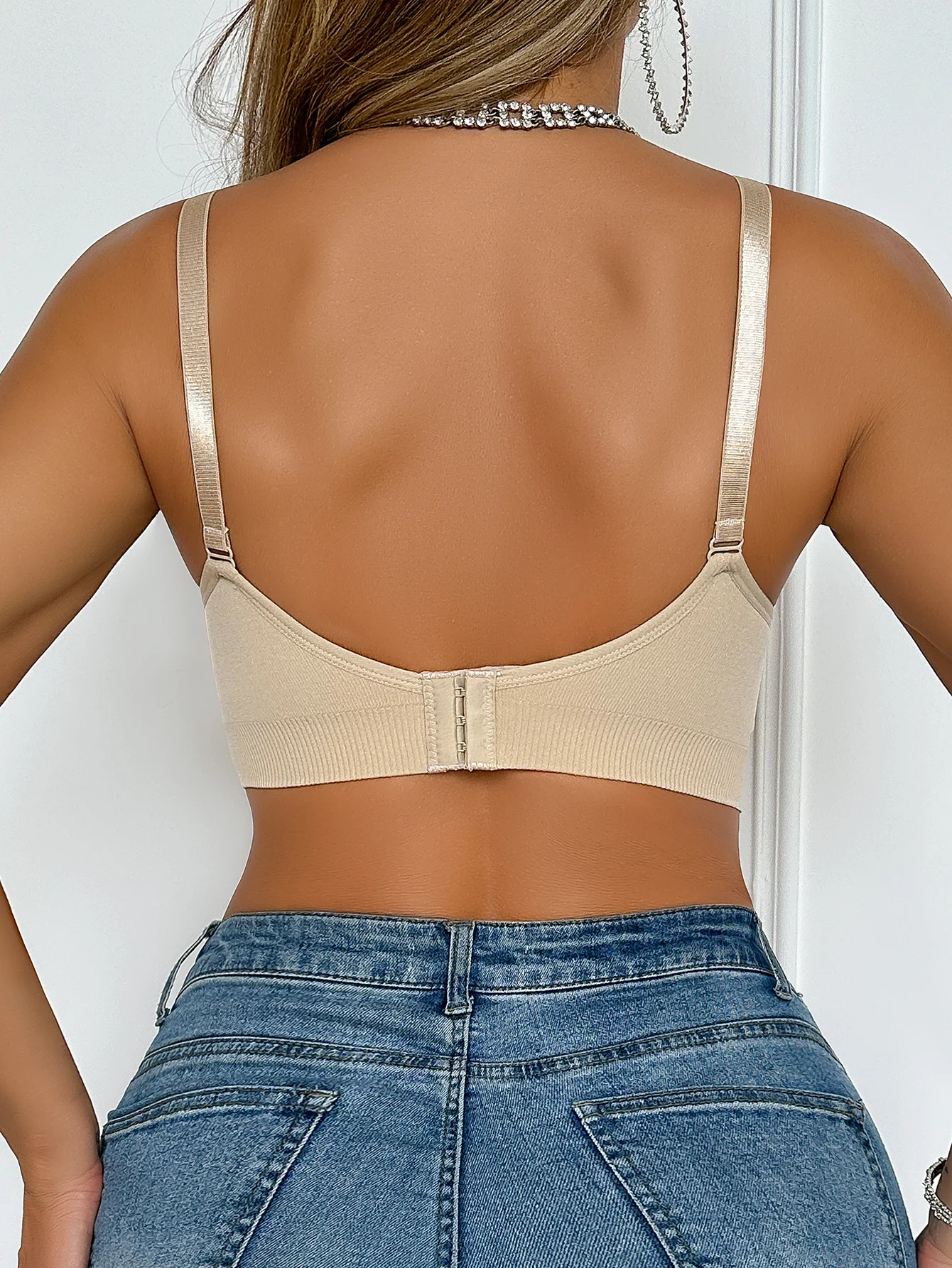 Maternity Nursing Bra Pregnant Women Mother Mama Open Breast Bra Cotton Wire Free Sleep Underwear Lactating Nursing Bralette 2